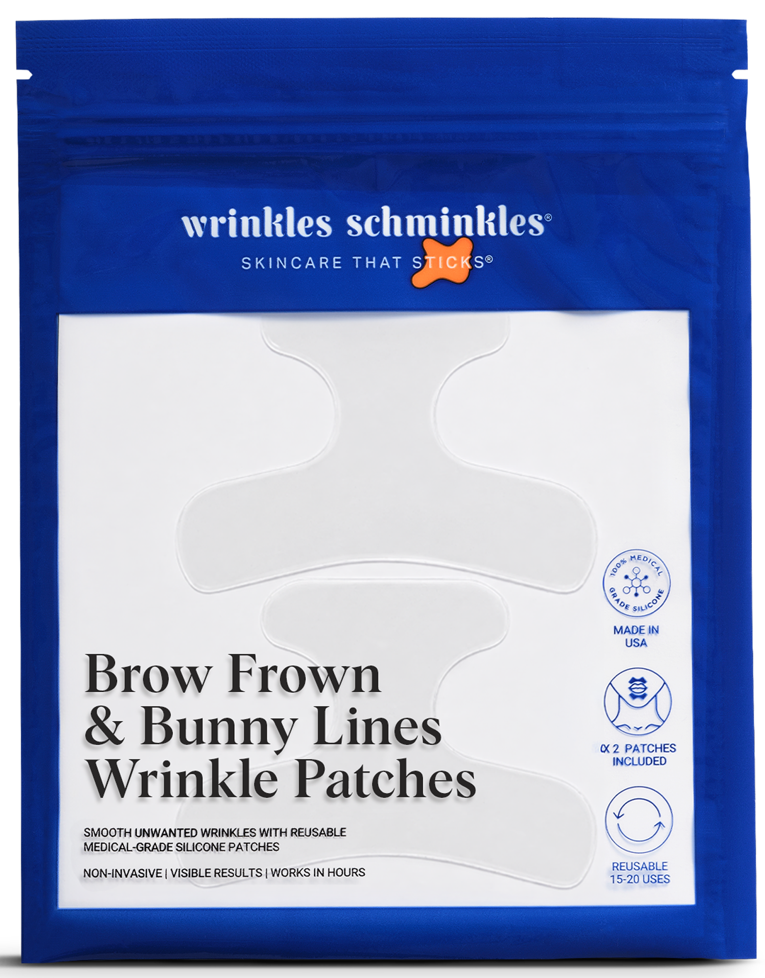Brown Frown & Bunny Lines Wrinkle Patches