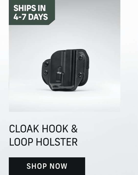 Cloak Hook & Loop Holster
