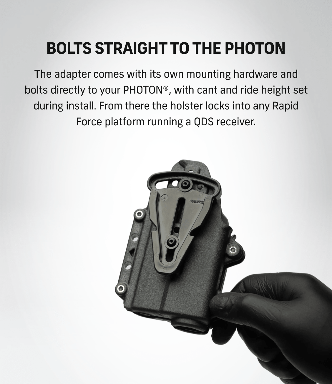 Bolts Straight to the Photon
