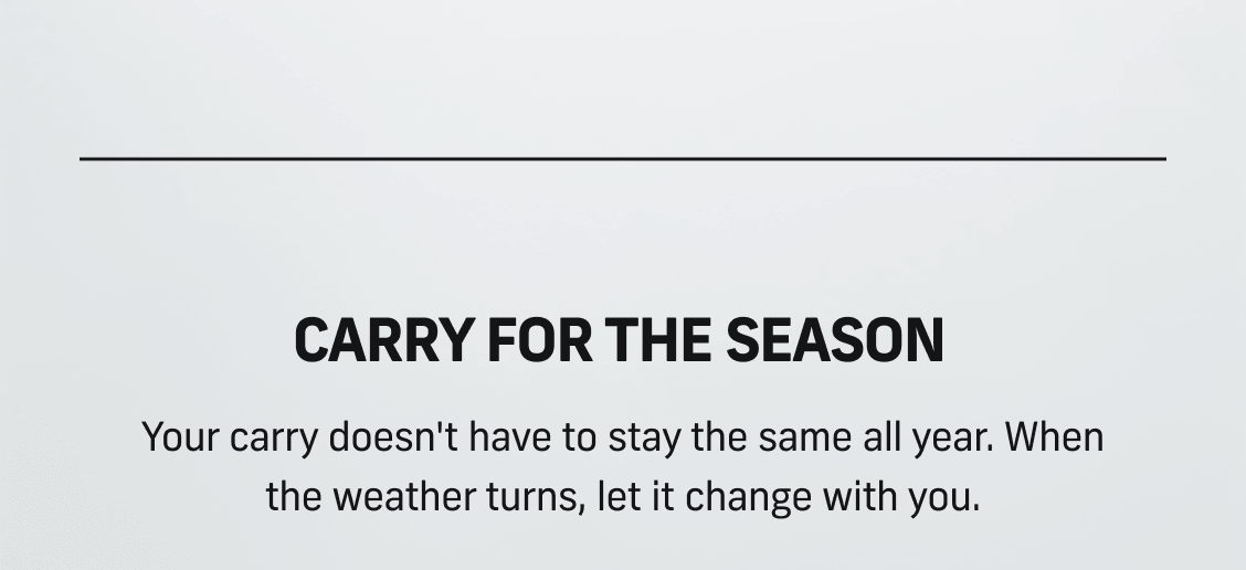Carry for the Season
