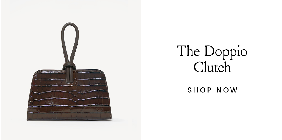 The Doppio Clutch < Shop Now > 