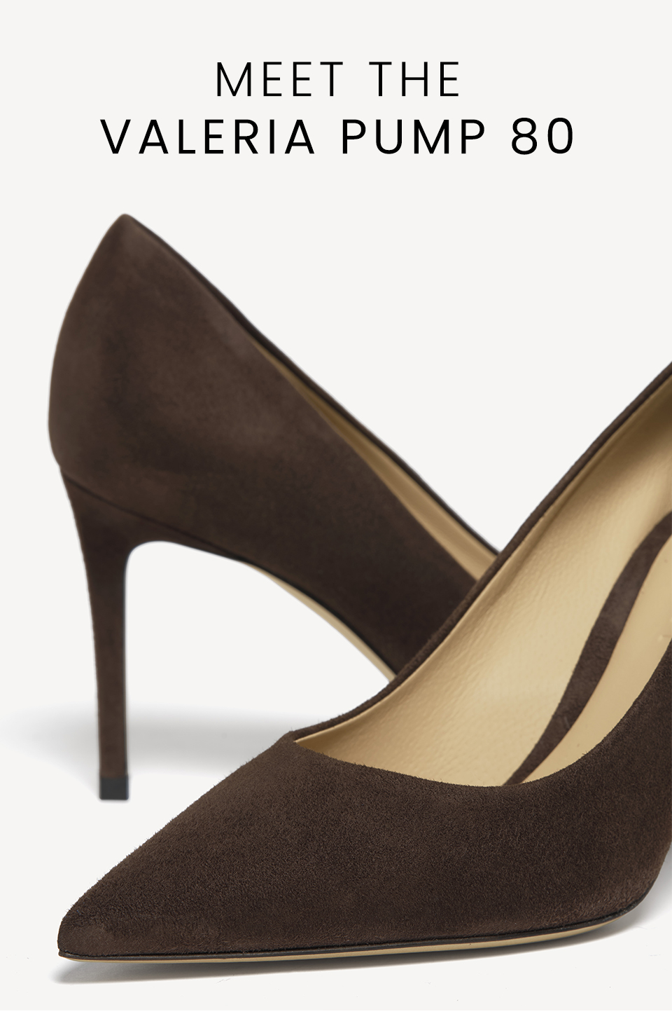 Meet The Valeria Pump 80