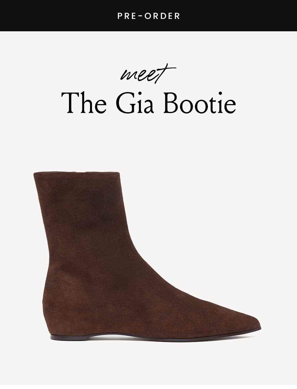 —Pre-Order—  Meet The Gia Bootie