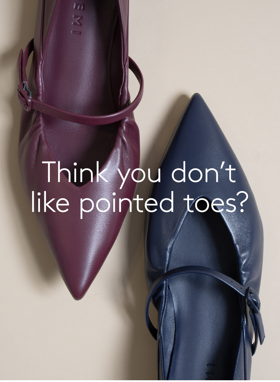 Think you don’t like pointed toes?