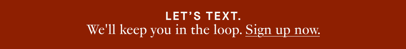 Sign Up For Texts