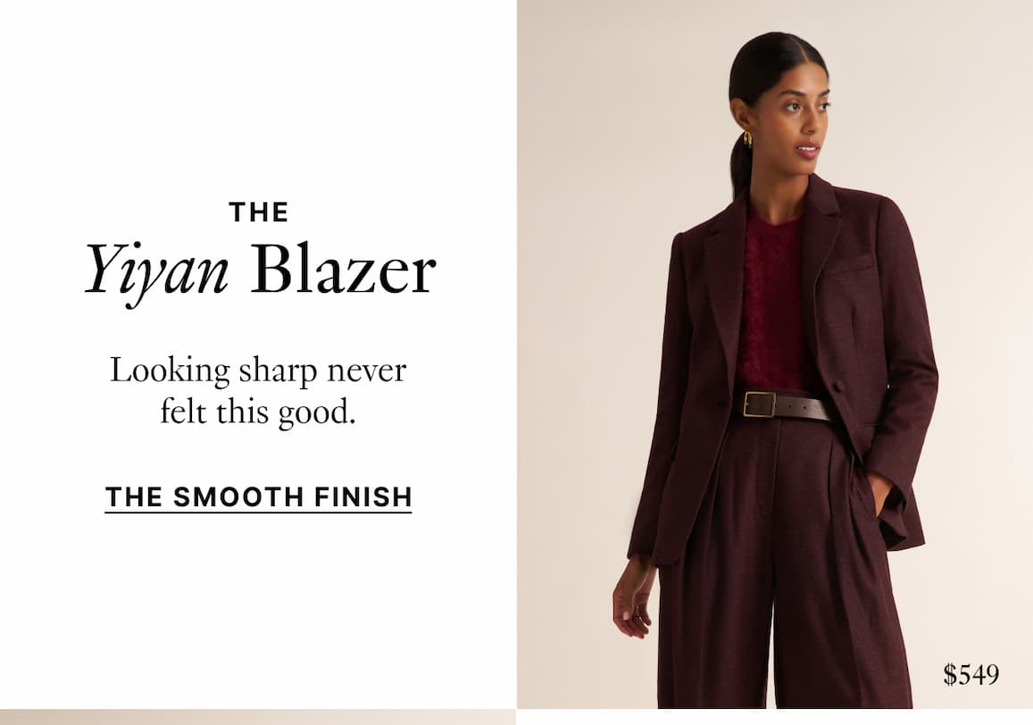 Yiyan Classic Blazer