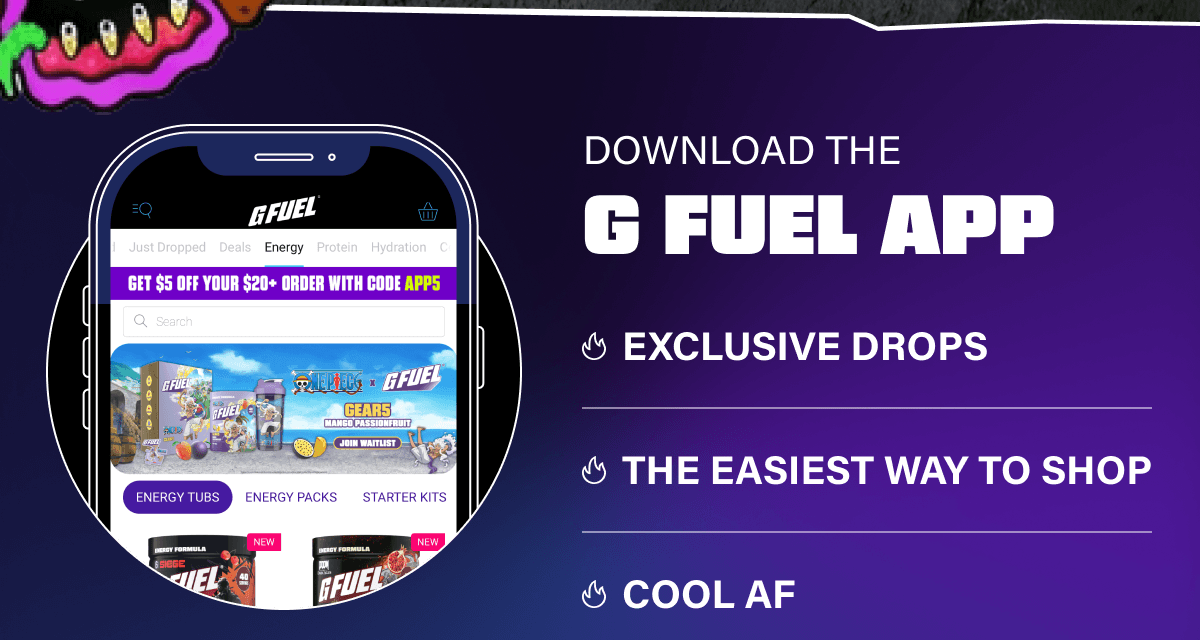 Download the G FUEL App