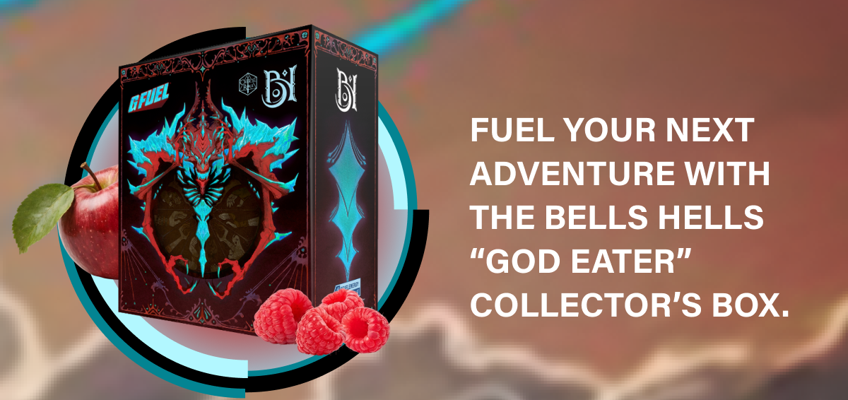 Fuel your next adventure with the Bells Hells “God Eater” Collector’s Box.