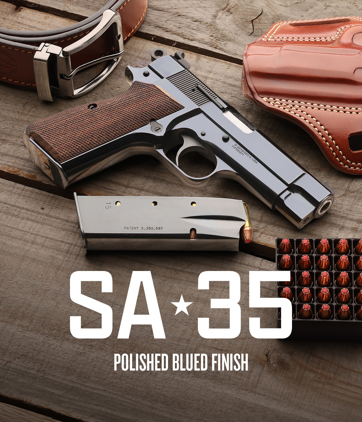 SA-35 Polished Blued SA-35 Polished Blued
