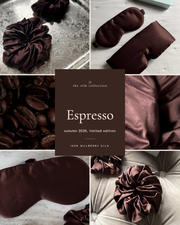 Espresso, autumn 2026 limited edition mulberry silk