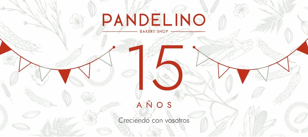 Pandelino Bakery Shop · 15 años · Creciendo con vosotros