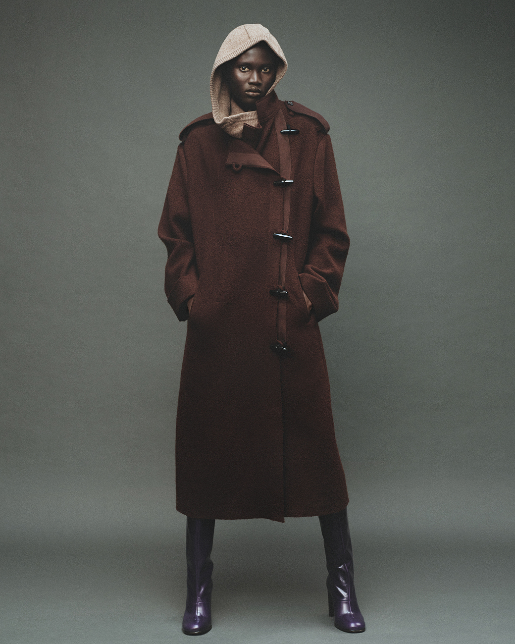Ellis Toggled Wool Coat