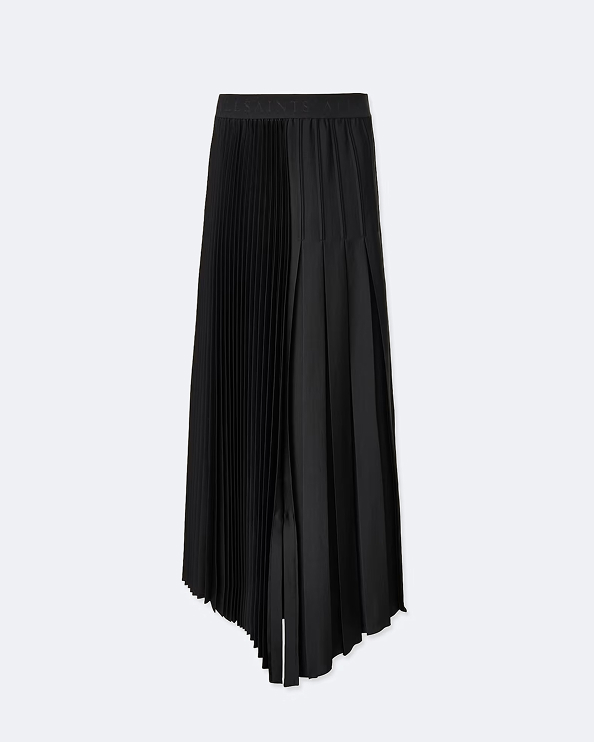 Jax Pleated Midi Skirt