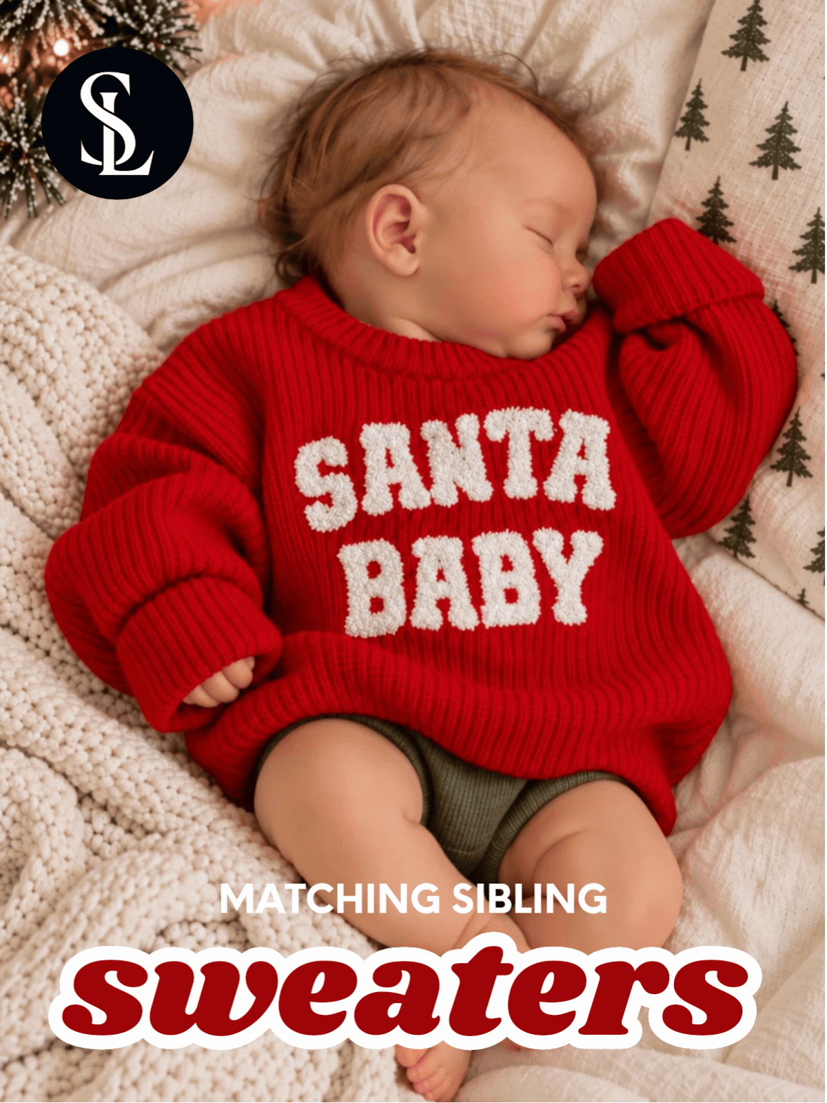 matching sibling sweaters