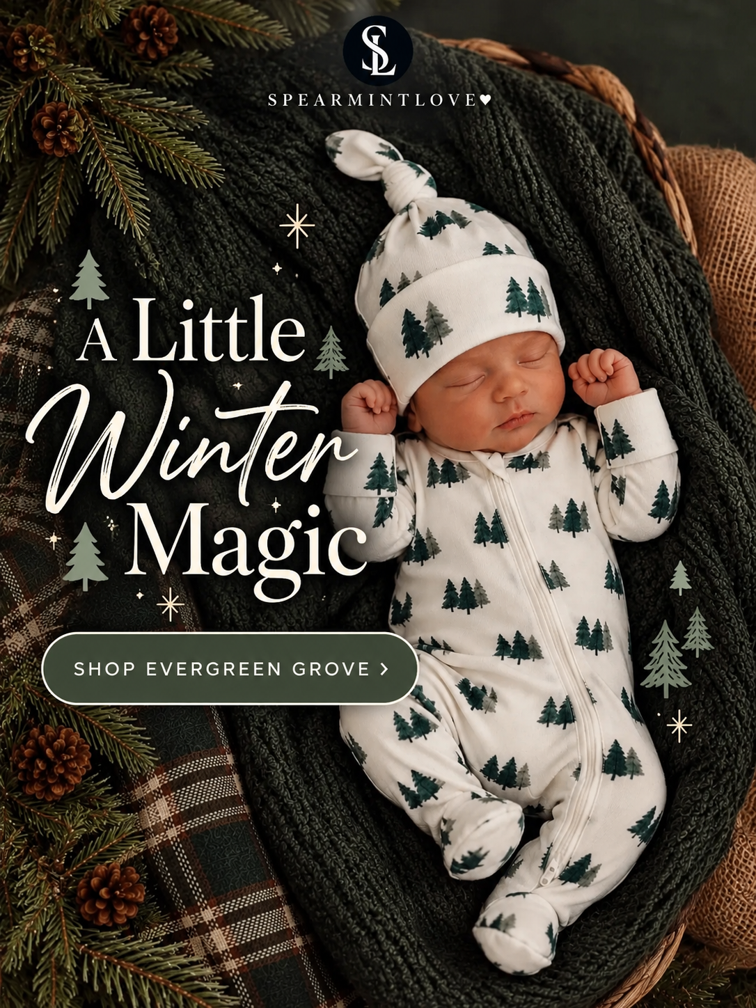 A Little Winter Magic - shop new Evergreen Grove