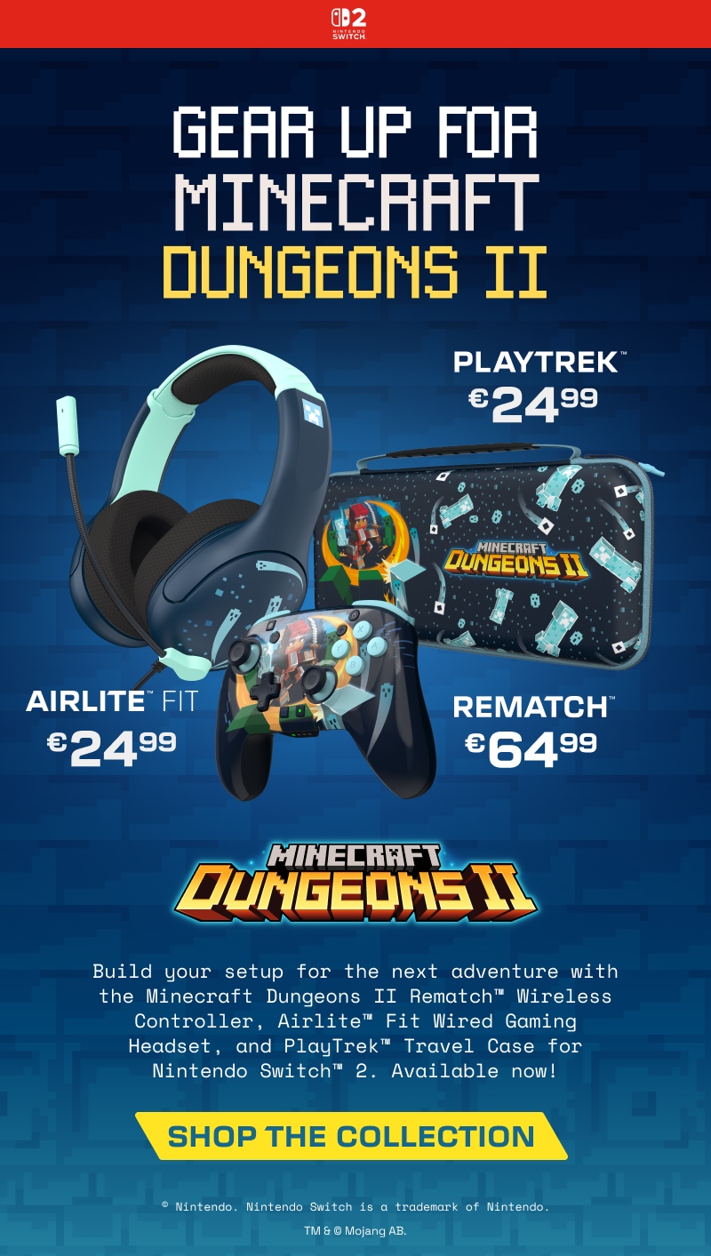 Minecraft Dungeons II Gear Is Here