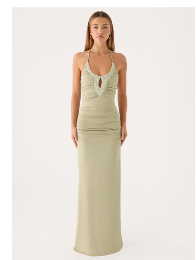 Aminata Maxi Dress - Sage