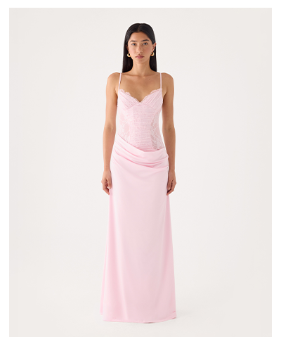 Anabeila Maxi Dress - Pink