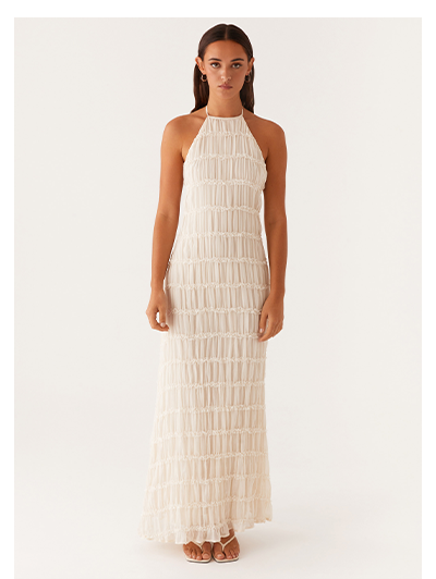 Aullie Maxi Dress - Ivory