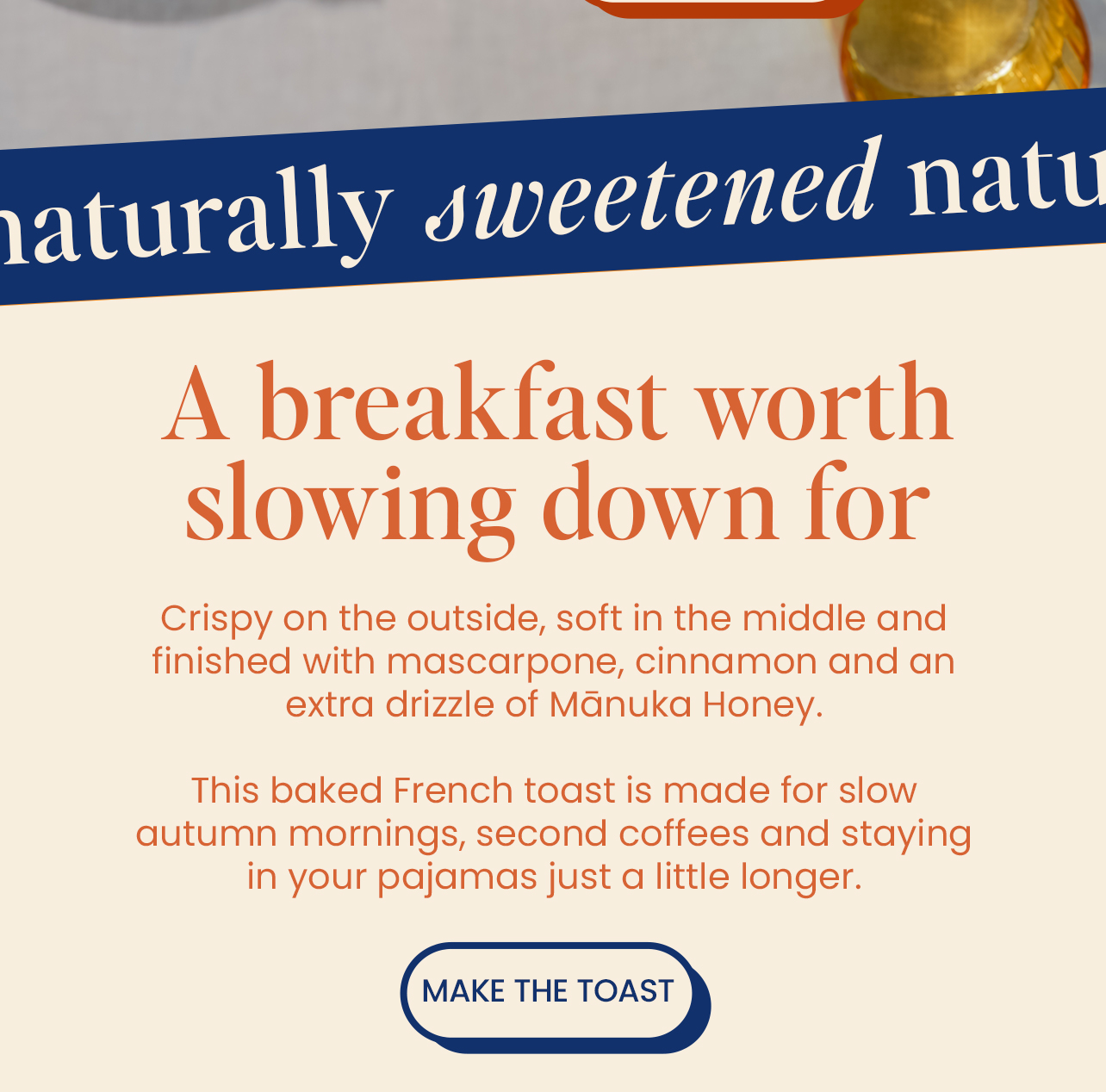 A Breakfast Worth Slowing Down For