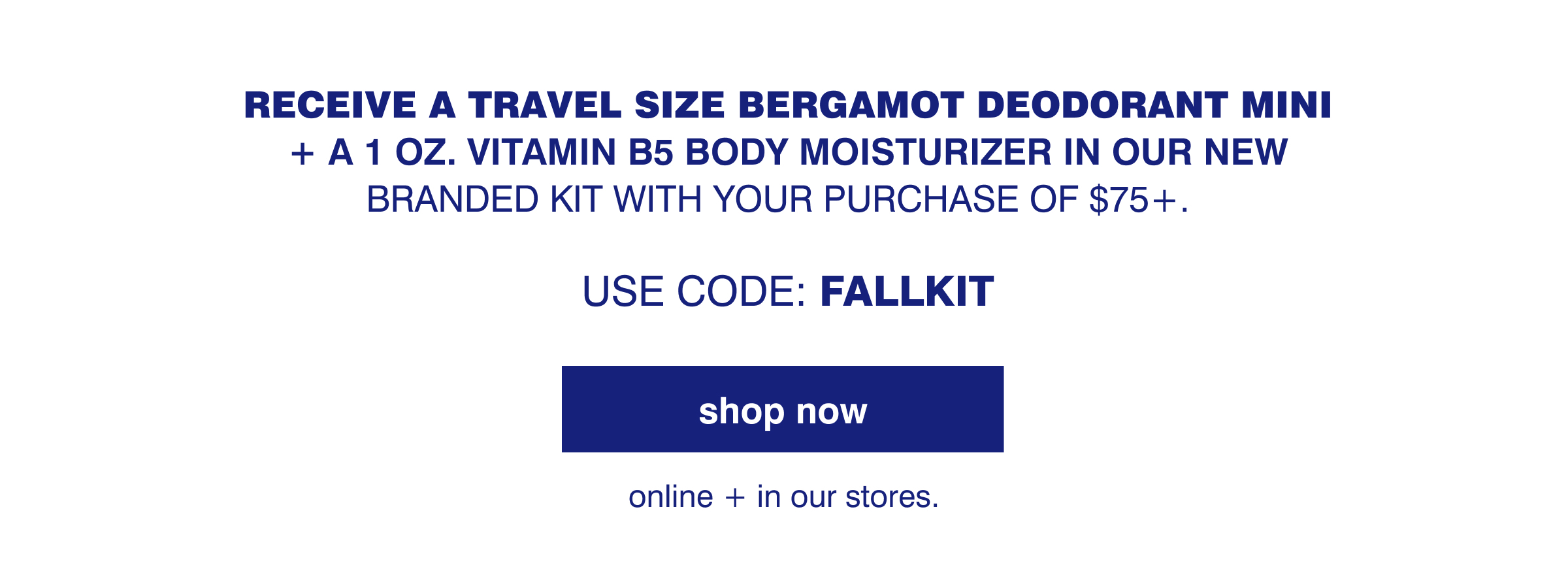 shop now