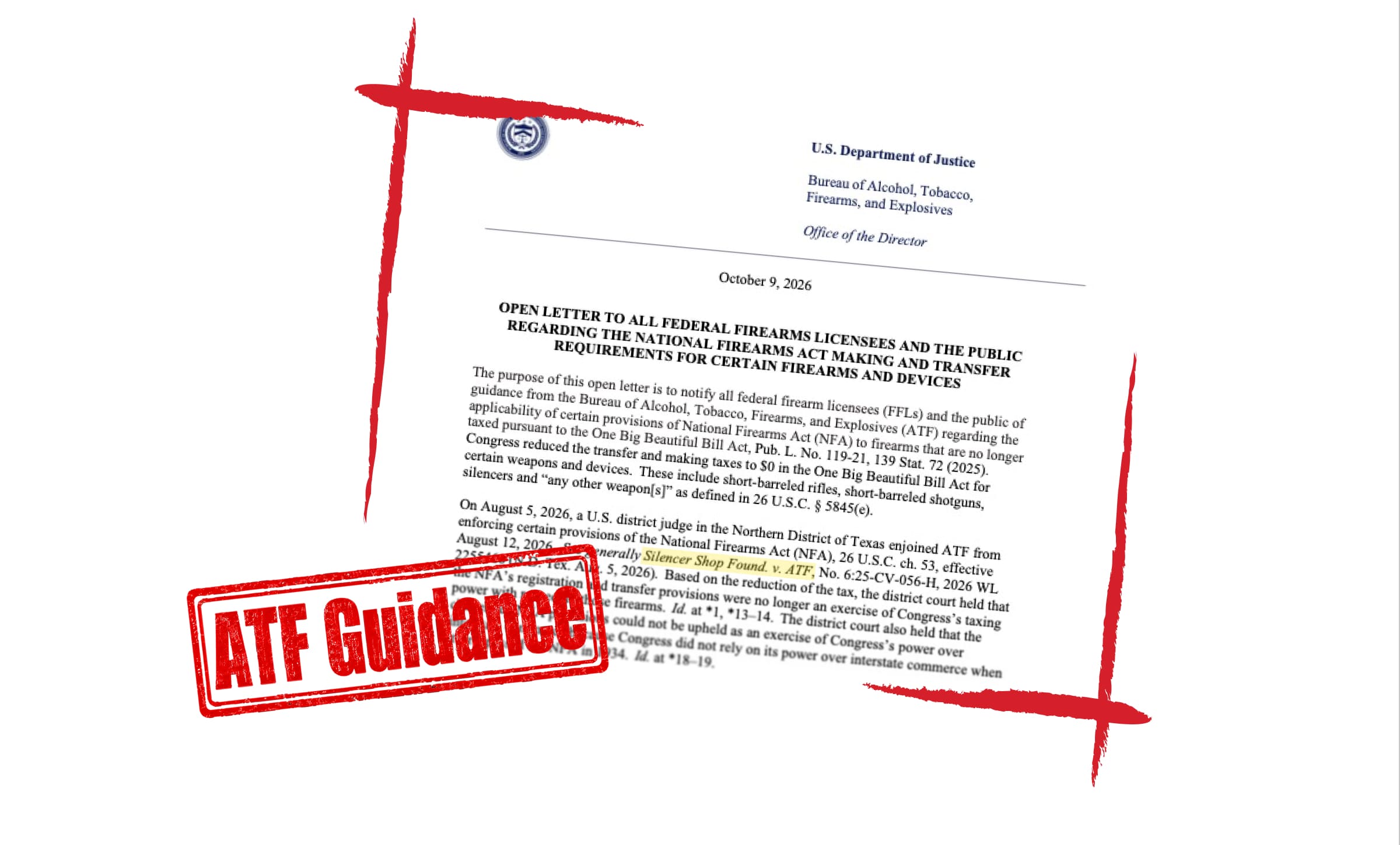 ATF Guidance