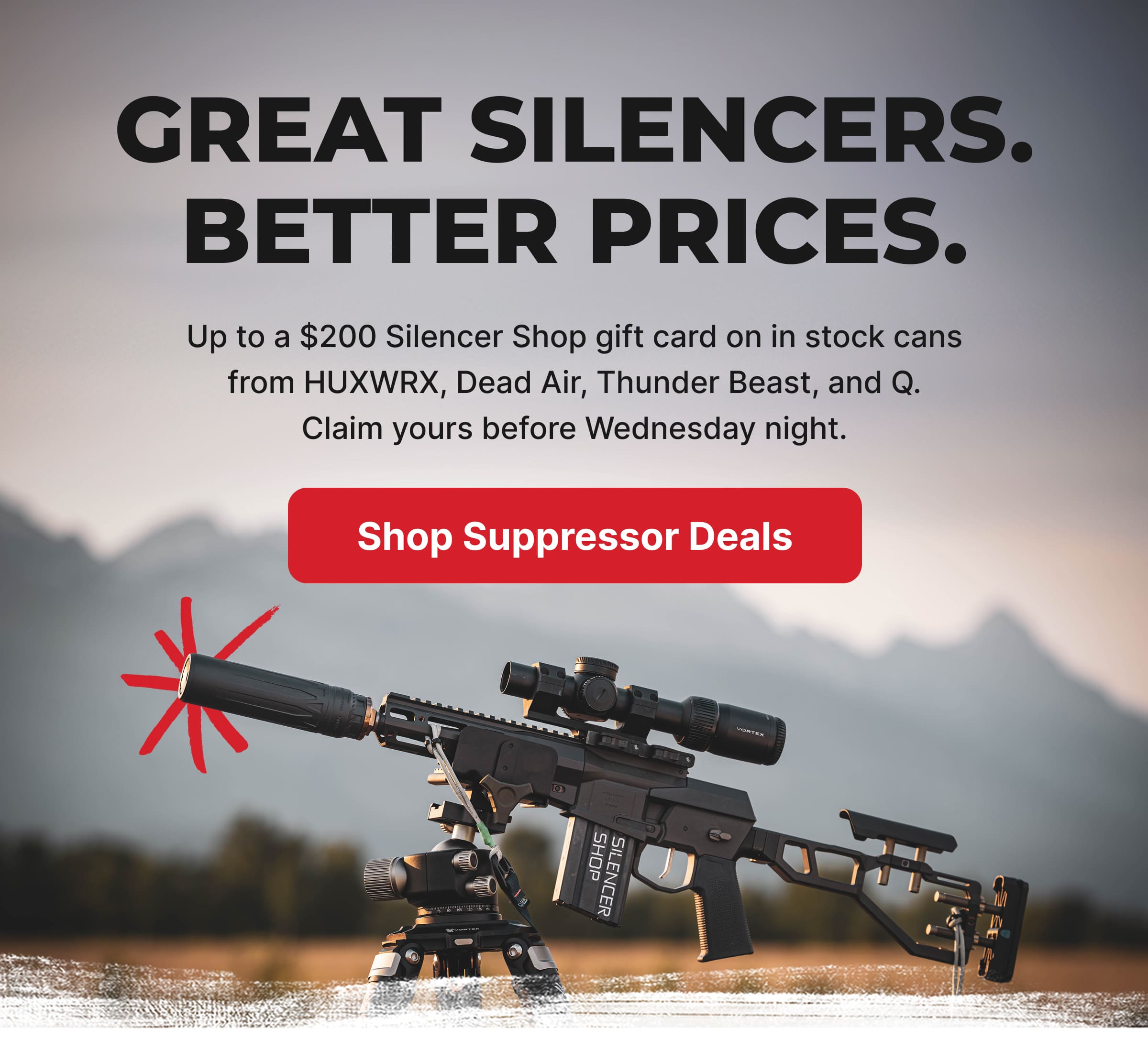 Great Silencers. Better Prices.