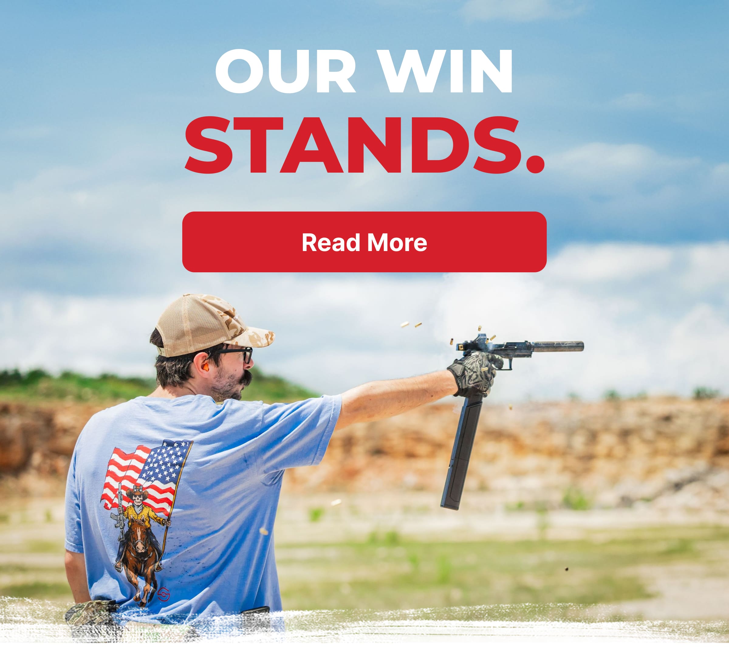 Our Win Stands. Read More.