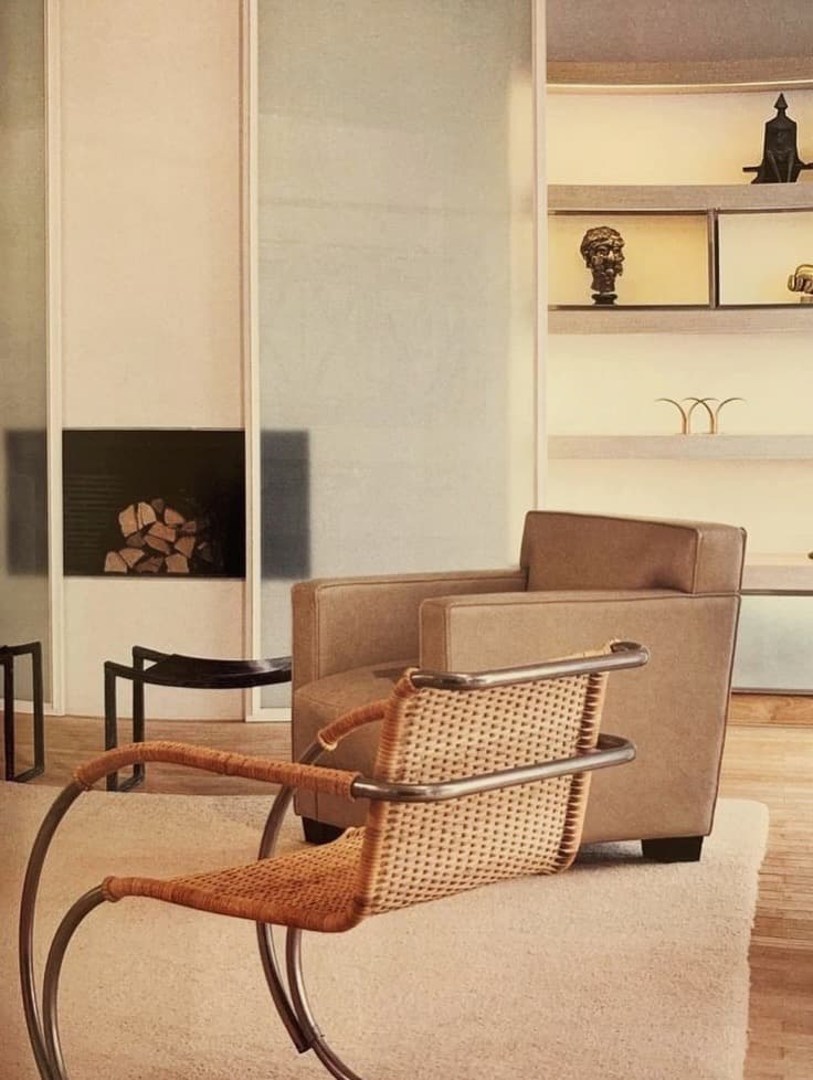 Andrée Putman interior in Belgium