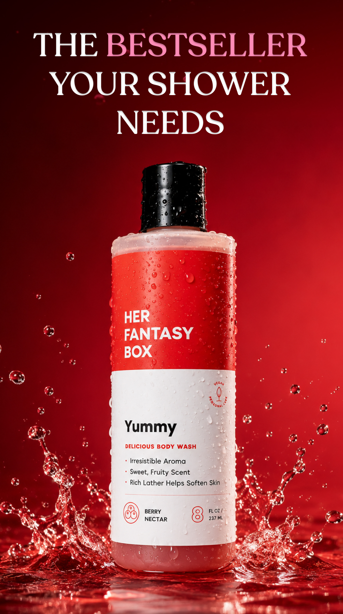 THE BESTSELLER YOUR SHOWER NEEDS