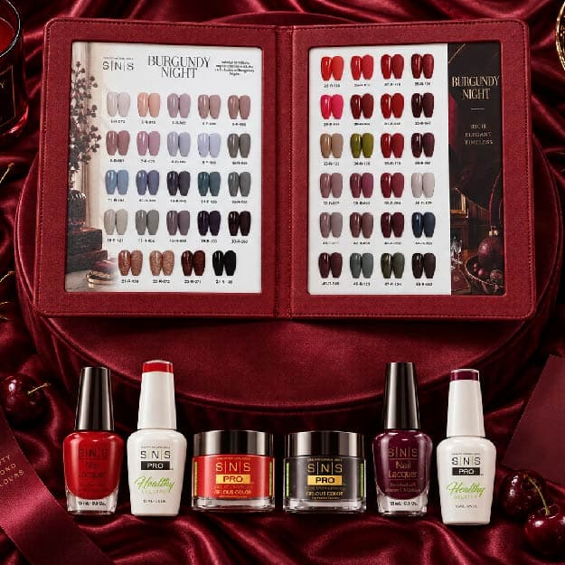 SNS Pro 4 in 1 Burgundy Night Set 48