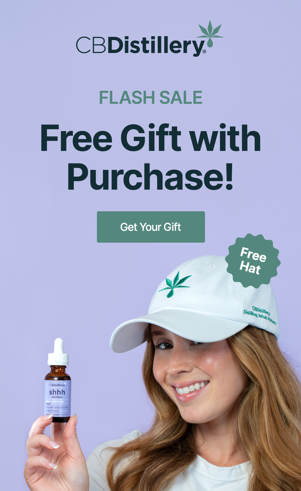 Flash Sale: Free Gift with Purchase! *Free Hat* Get Your Gift Flash Sale: Free Gift with Purchase! *Free Hat* Get Your Gift
