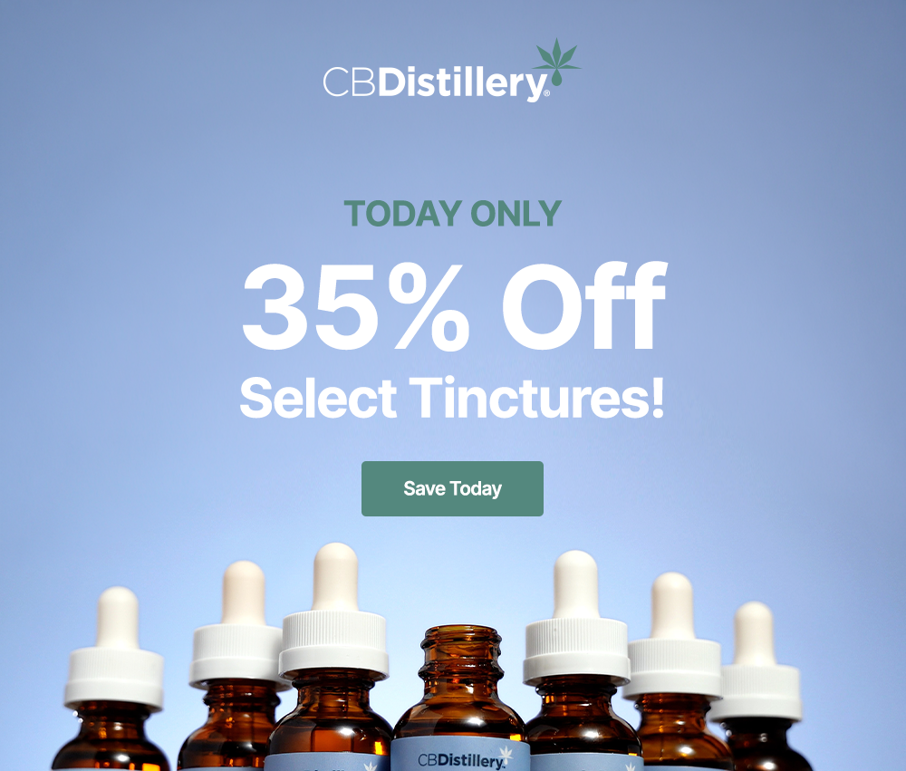 Today Only: 35% Off Select Tinctures! Save Today