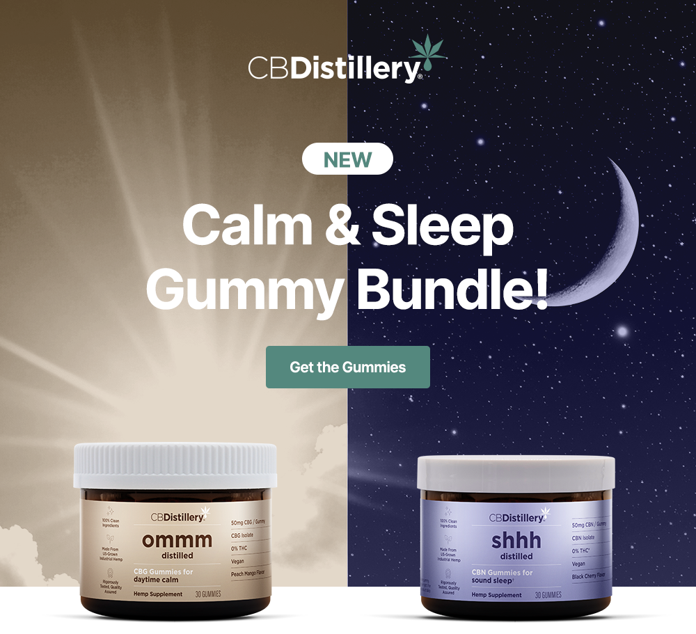 New: Calm & Sleep Gummy Bundle! Get the Gummies