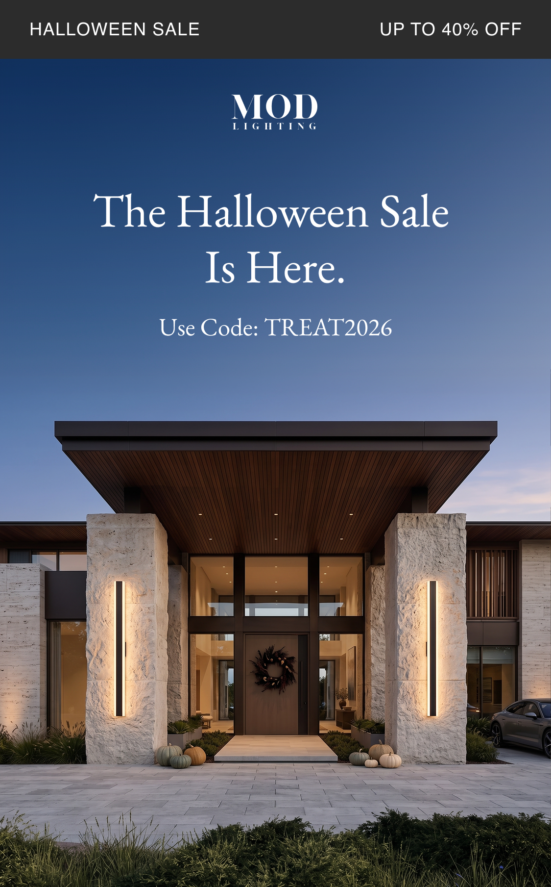 The Halloween Sale Is Here | Use Code: TREAT2026 