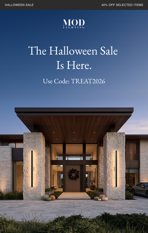 The Halloween Sale Is Here | Use Code: TREAT2026 