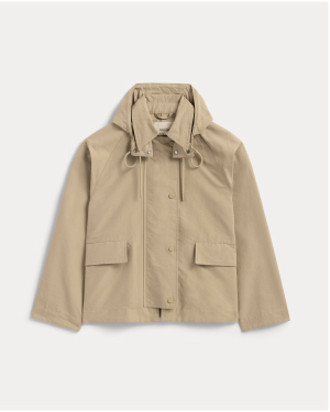 Image | The Short Anorak | Trench Coat Khaki