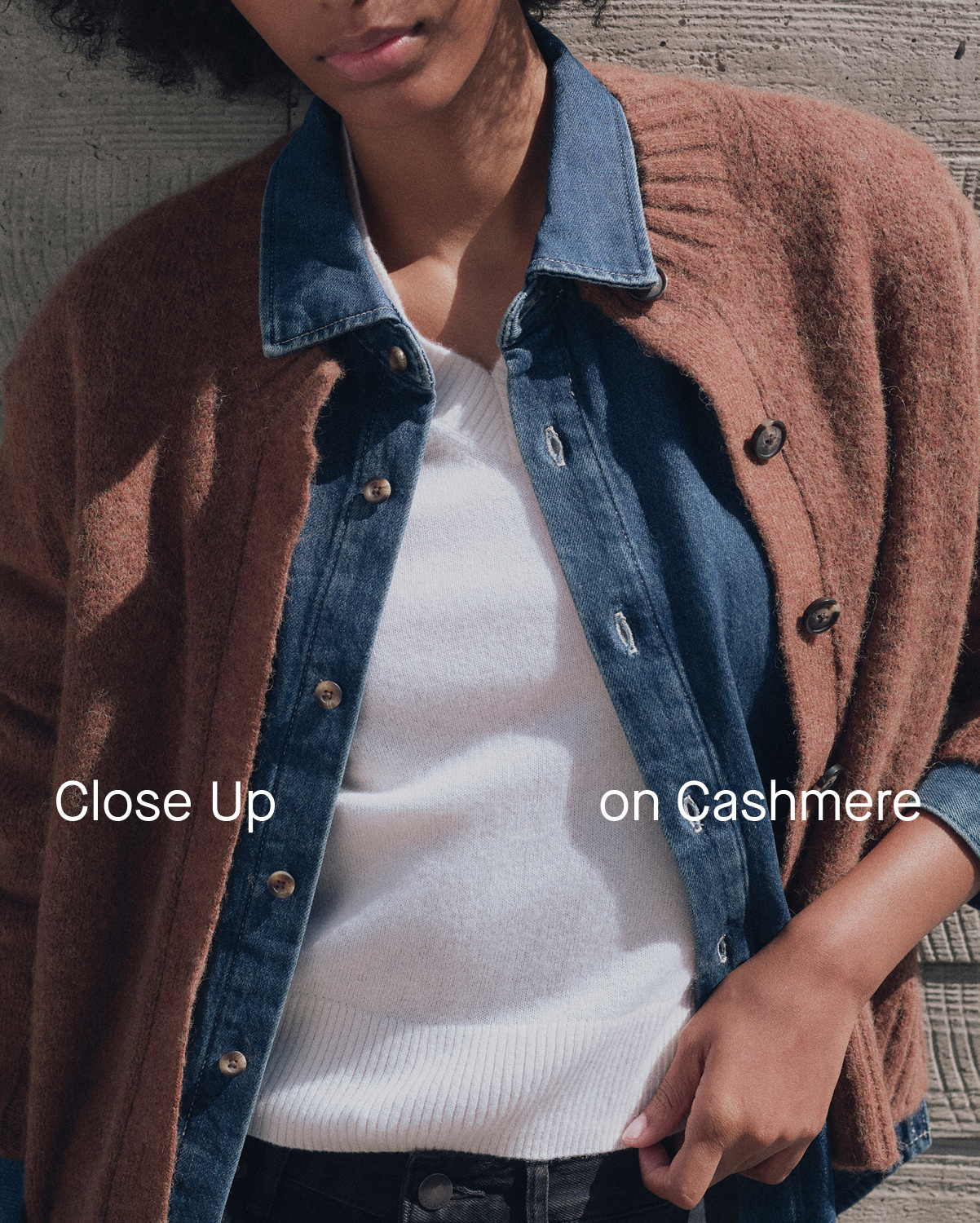 Everlane | Image | Close Up on Cashmere