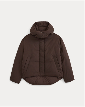 Image | EverPuff™ Cloud Short Puffer in Coffee Bean