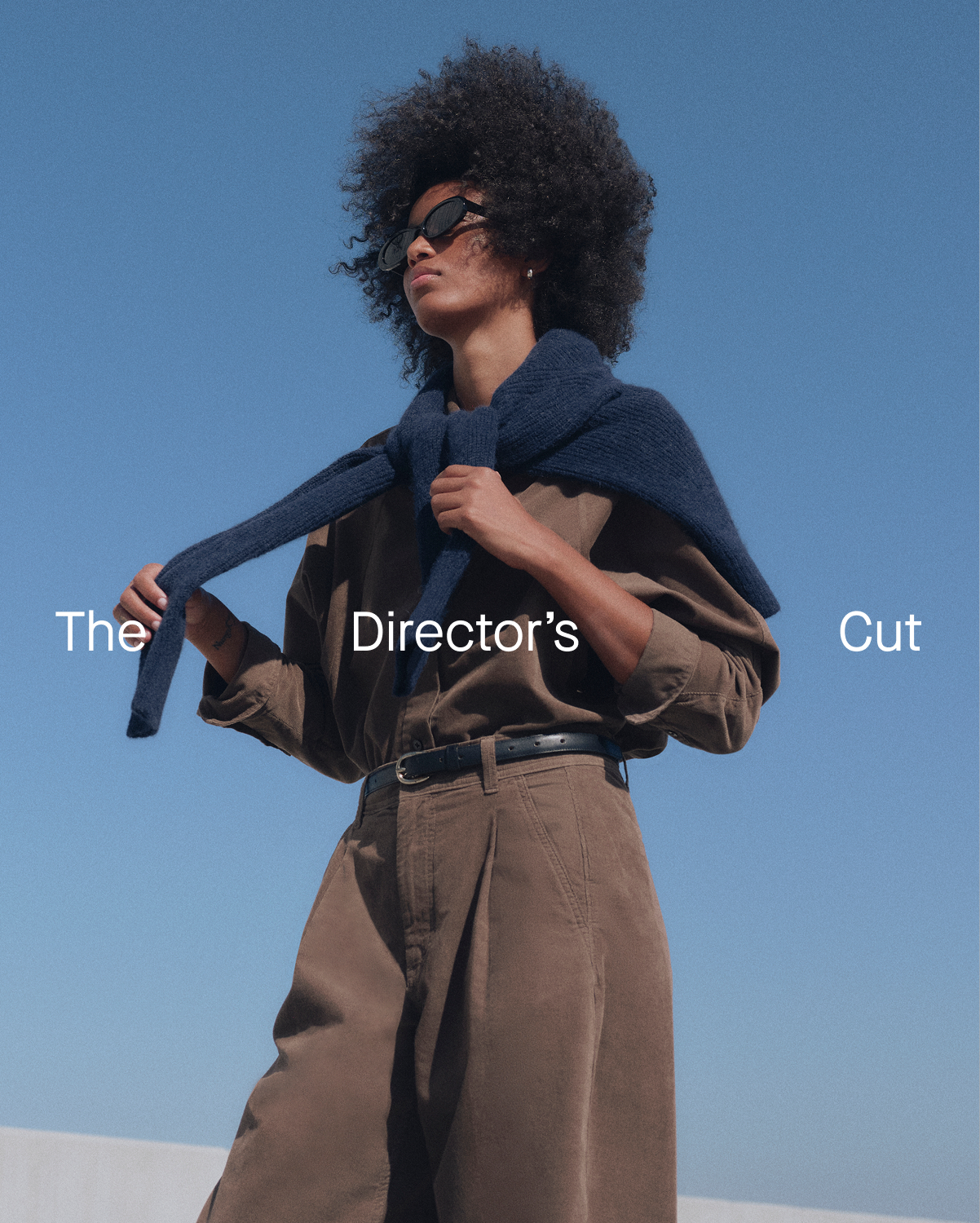 Image | The Director's Cut | Model wearing Everywhere Pinwale Corduroy Pant in Deep Taupe
