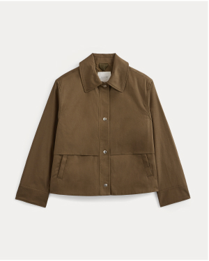 Image | Organic Cotton Twill Field Jacket | Beech