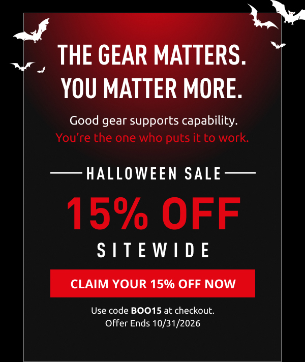 THE GEAR MATTERS. YOU MATTER YOU MORE.