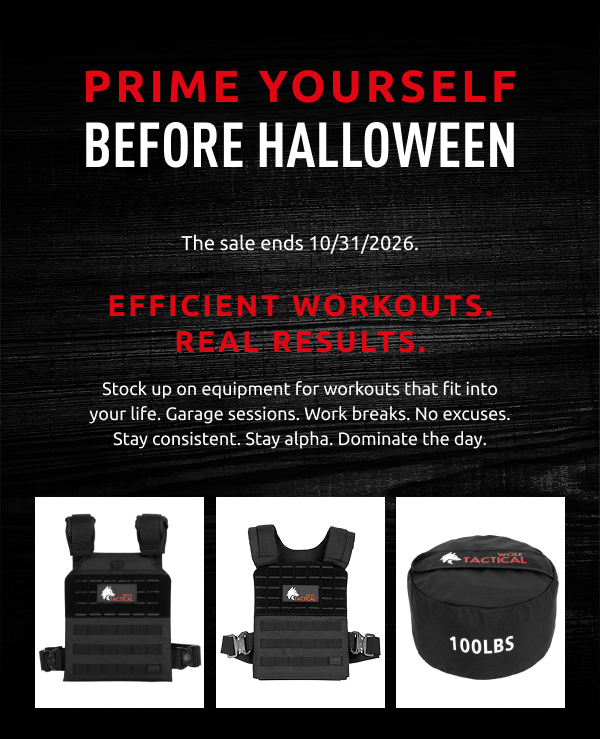 Prime yourself before Halloween