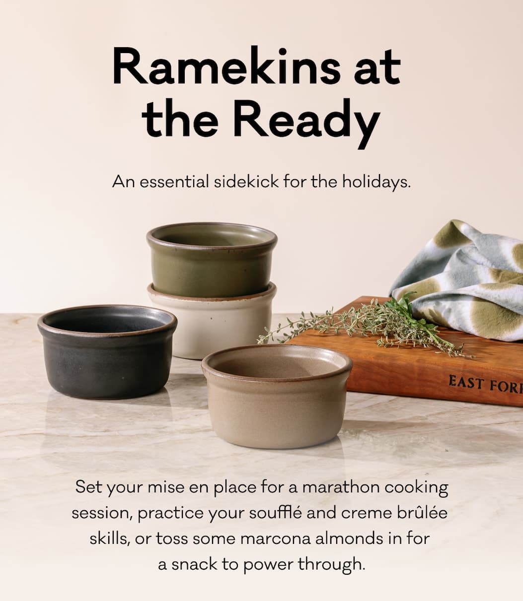 Ramekins at the Ready