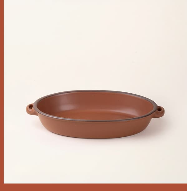 Large Oval Baker