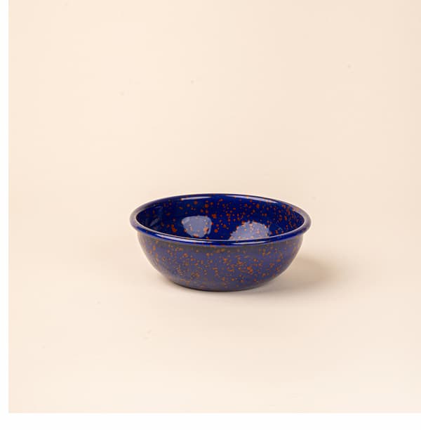 Splattered Enamel Bowl