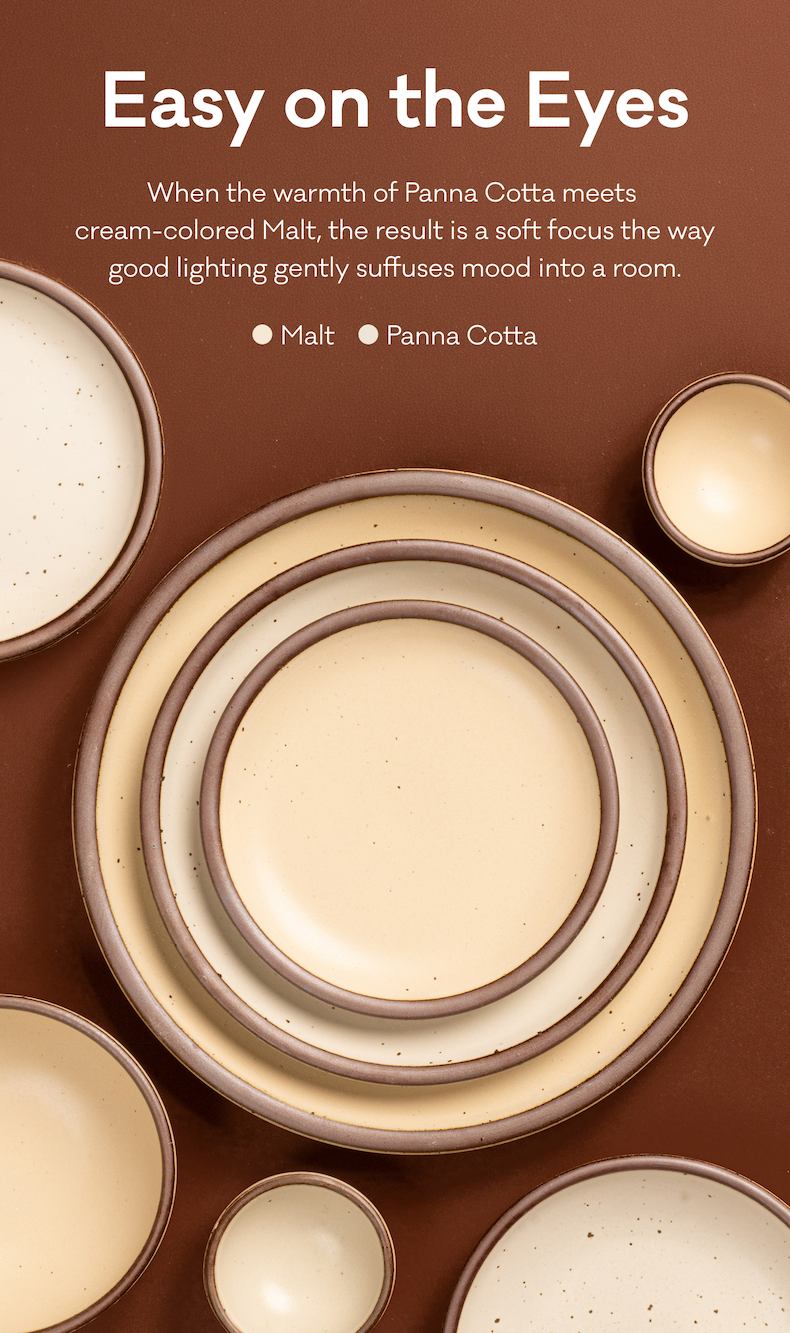 Easy on the Eyes: Malt and Panna Cotta