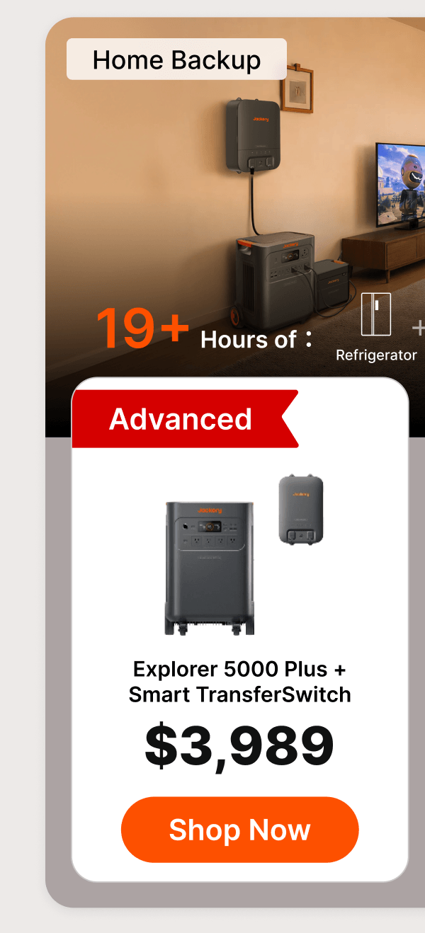Explorer 5000 Plus +Smart TransferSwitch