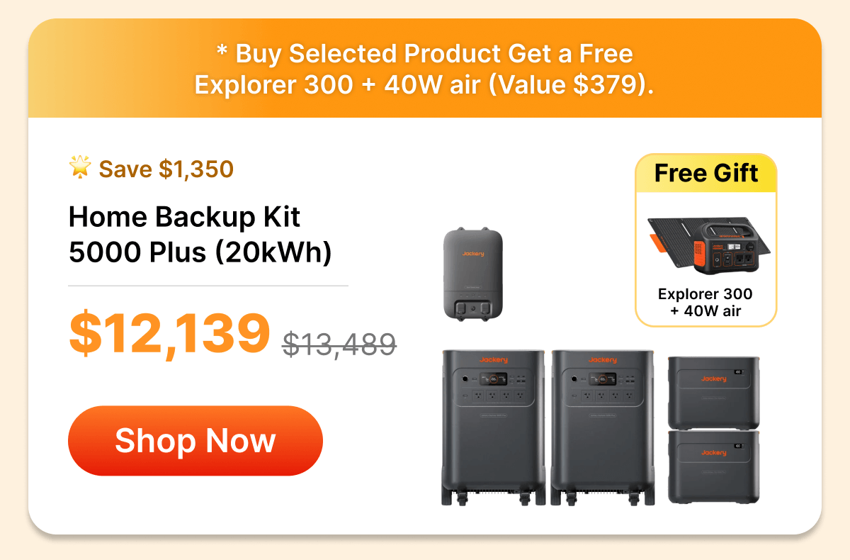 Home Backup Kit 5000 Plus (20kWh)