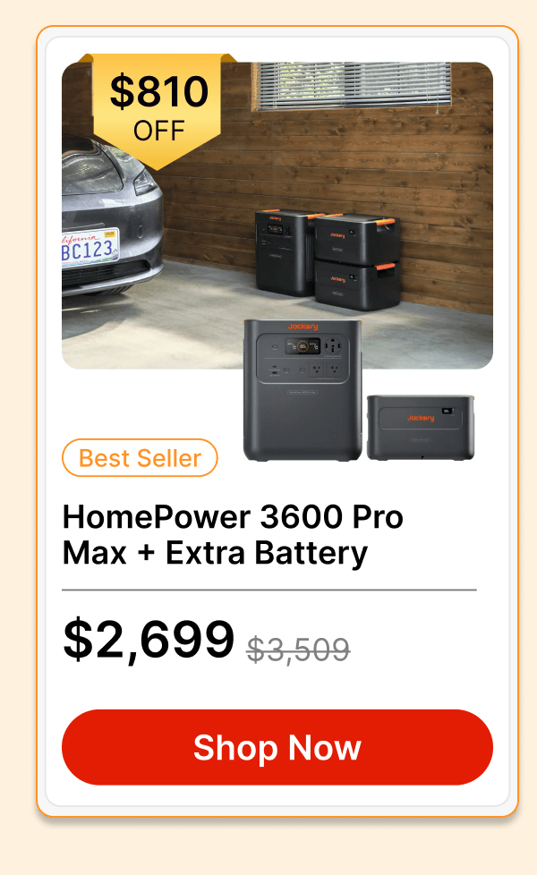 HomePower 3600 Pro Max+ Extra Battery